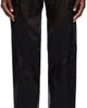 Mugler Mugler Black Paneled Trousers - 1