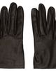 Mugler Mugler Black Short Leather Gloves - 1