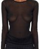 Mugler Mugler Black Tuxedo Bodysuit - 1