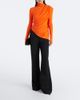 Mugler Mugler Caped wool-blend top - 6