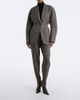 Mugler Mugler Checked oversized wool jacket - 2