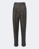 Mugler Mugler Checked wool straight pants - 1