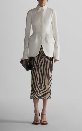 MUGLER MUGLER Collared StretchCotton Jacket