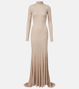 Mugler Mugler Cotton jersey gown