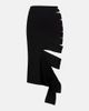 Mugler Mugler Cut-out midi skirt - 1