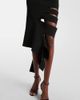 Mugler Mugler Cut-out midi skirt - 4