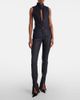 Mugler Mugler Cutout denim bodysuit - 2