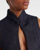 Mugler Mugler Cutout denim bodysuit - 5