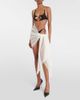 Mugler Mugler Draped jersey beach cover-up - 2