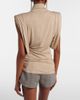 Mugler Mugler Draped jersey top - 4