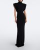 Mugler Mugler Draped wool-blend jersey gown - 2