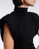Mugler Mugler Draped wool-blend jersey gown - 3