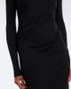 Mugler Mugler Draped wool-blend jersey midi dress - 5