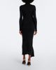 Mugler Mugler Draped wool-blend jersey midi dress - 6