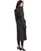Mugler Mugler Gray Hourglass Coat - 3