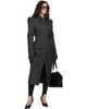 Mugler Mugler Gray Hourglass Coat - 4