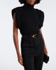 Mugler Mugler High-neck wool-blend top - 2