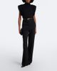 Mugler Mugler High-neck wool-blend top - 5