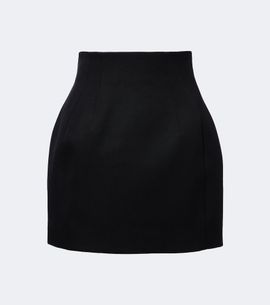 Mugler Mugler High-rise wool miniskirt