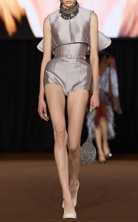 MUGLER MUGLER HighRise Corset Shorts