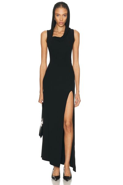 Mugler Mugler Hooded Gown
