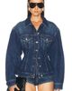 Mugler Mugler Hourglass Denim Jacket - 1