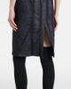 Mugler Mugler Mesh-trimmed denim midi dress - 5