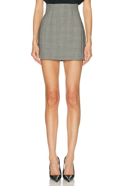 Mugler Mugler Mini Tailored Skirt