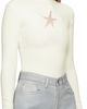 Mugler Mugler Off-White Thick Lycra Turtleneck - 2