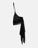 Mugler Mugler One-shoulder jersey beach cover-up - 1