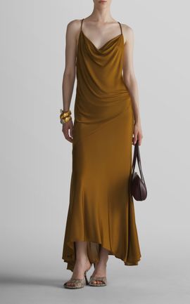 MUGLER MUGLER OpenBack Maxi Dress