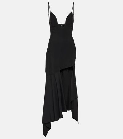 Mugler Mugler Paneled maxi dress