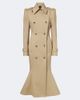 Mugler Mugler Peplum cotton-blend trench coat - 1