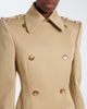 Mugler Mugler Peplum cotton-blend trench coat - 3