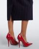 Mugler Mugler Pinstripe virgin wool pencil skirt - 4