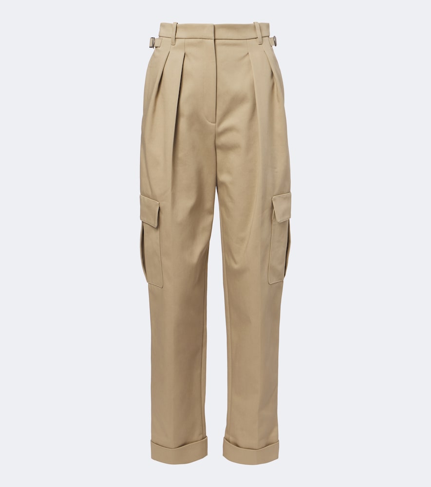 OPEN YY - Gray Rolled Waist Sweat Cargo Pants