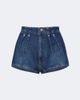 Mugler Mugler Pleated denim shorts - 1