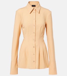 Mugler Mugler Pleated shirt