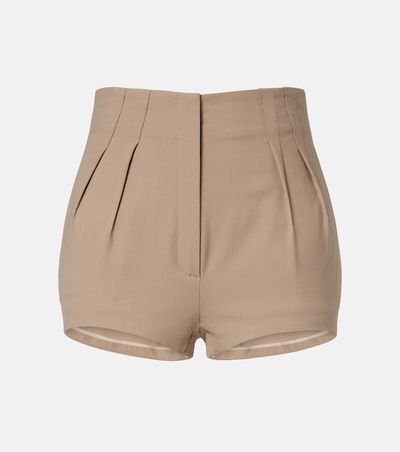 Mugler Mugler Pleated shorts