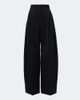 Mugler Mugler Pleated virgin wool wide-leg pants - 1
