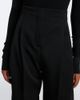 Mugler Mugler Pleated virgin wool wide-leg pants - 3
