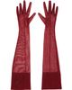 Mugler Mugler Red Mesh Gloves. - 1