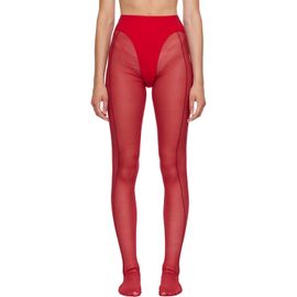 Mugler Mugler Red Re/Edit Pantyhose Tights
