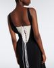 Mugler Mugler re/edit Jeu de Paume crÃªpe gown - 5
