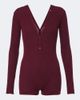 Mugler Mugler Ribbed-knit cotton bodysuit - 1