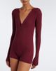 Mugler Mugler Ribbed-knit cotton bodysuit - 3