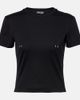 Mugler Mugler Ruched cotton top - 1