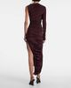 Mugler Mugler Ruched one-shoulder midi dress - 3