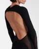 Mugler Mugler Ruched open-back mesh gown - 6