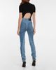 Mugler Mugler Seam-detail high-rise skinny jeans - 3